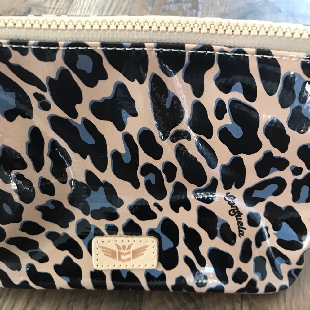 Consuela Blue Jag Bag NWOT - Picture 4 of 8